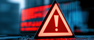 Red danger triangle